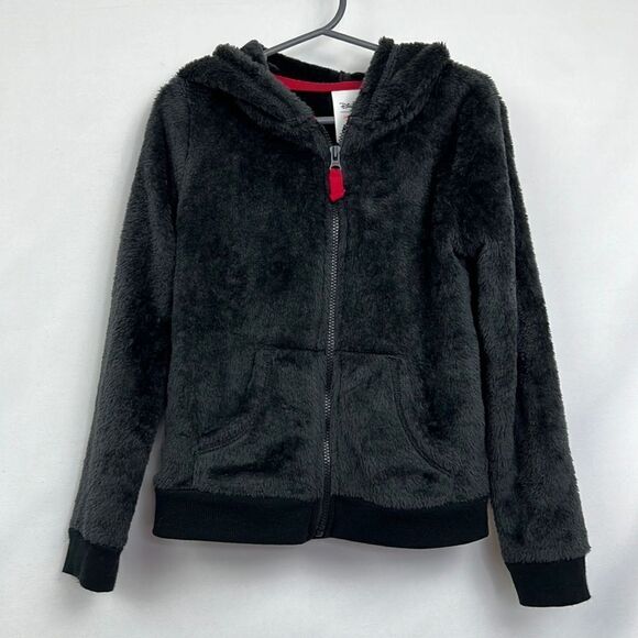 Disney Jumping beans full zip hooded Minnie Mouse jacket with ears and bow NWOT - Picture 1 of 11